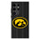 University of Iowa Hawkeyes Text Backdrop MagSafe Compatible Phone Case-0