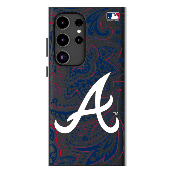 Atlanta Braves Paisley MagSafe Compatible Phone Case-0