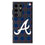 Atlanta Braves Plaid Magnetic Phone Case-1