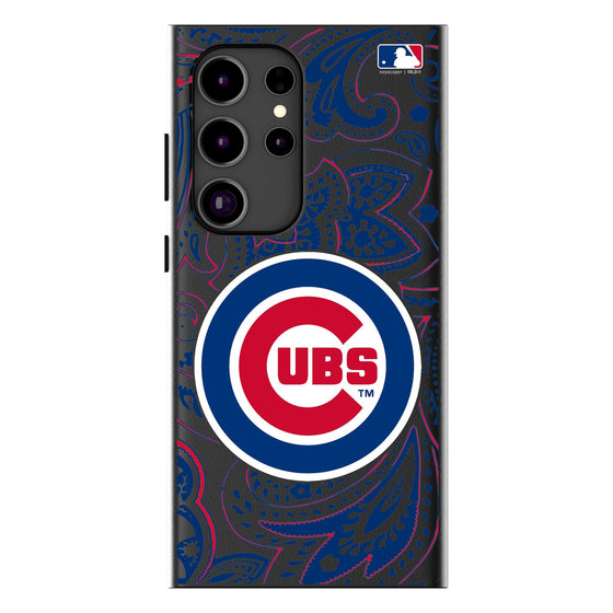 Chicago Cubs Paisley Magnetic Phone Case-1