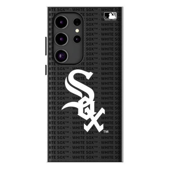 Chicago White Sox Text Backdrop MagSafe Compatible Phone Case-0