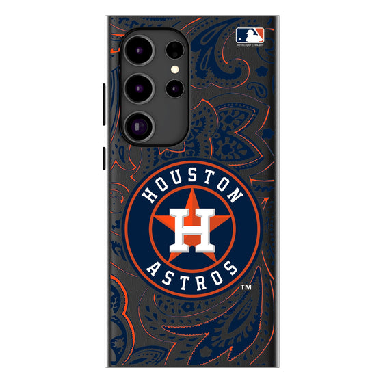 Houston Astros Paisley Magnetic Phone Case-1