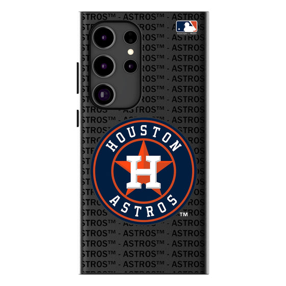 Houston Astros Text Backdrop MagSafe Compatible Phone Case-0