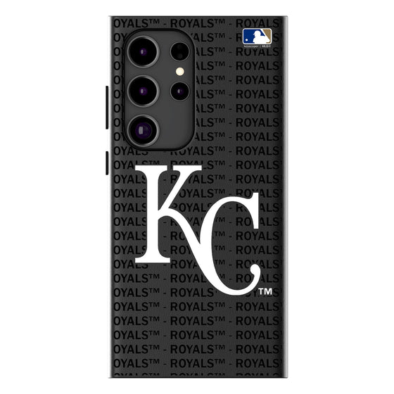 Kansas City Royals Text Backdrop MagSafe Compatible Phone Case-0