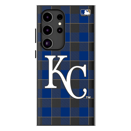 Kansas City Royals Plaid MagSafe Compatible Phone Case-0