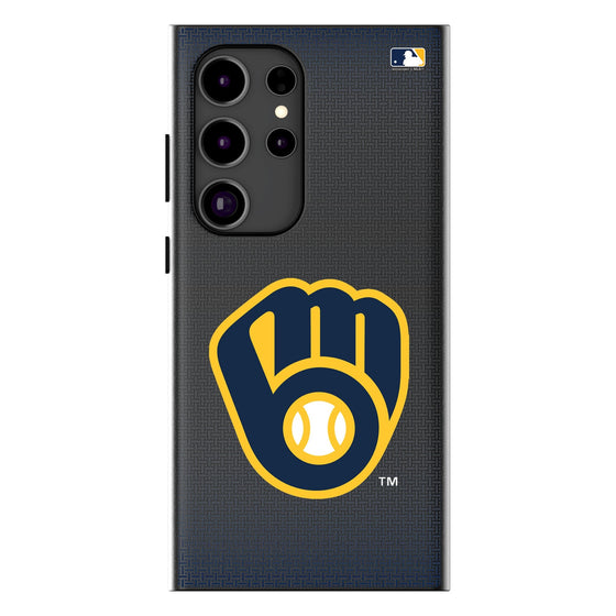 Milwaukee Brewers Linen MagSafe Compatible Phone Case-0