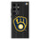 Milwaukee Brewers Text Backdrop MagSafe Compatible Phone Case-0