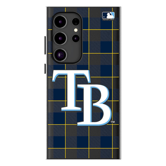 Tampa Bay Rays Plaid MagSafe Compatible Phone Case-0