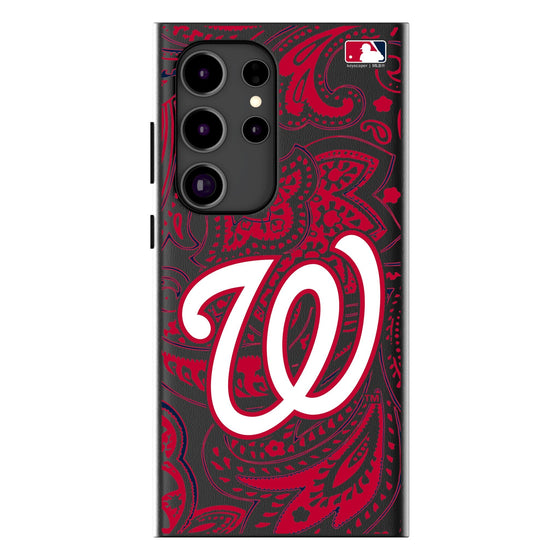 Washington Nationals Paisley Magnetic Phone Case-1