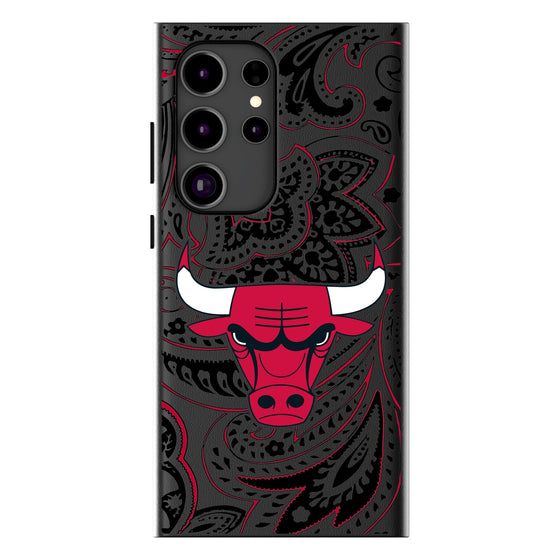 Chicago Bulls Paisley MagSafe Compatible Phone Case-0