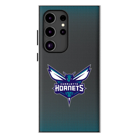 Charlotte Hornets Linen MagSafe Compatible Phone Case-0