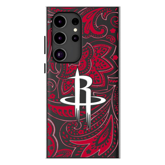 Houston Rockets Paisley Magnetic Phone Case-1