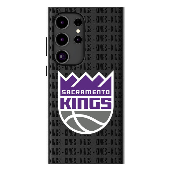 Sacramento Kings Text Backdrop MagSafe Compatible Phone Case-0