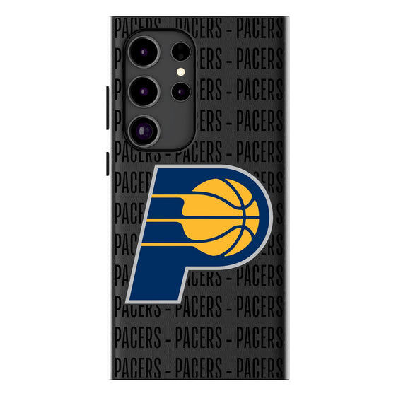 Indiana Pacers Text Backdrop MagSafe Compatible Phone Case-0