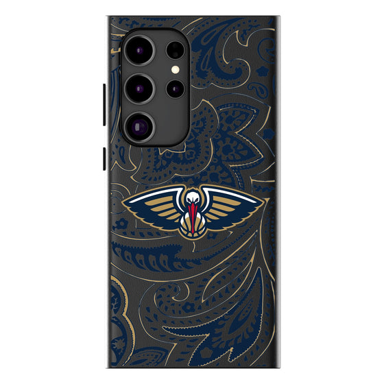 New Orleans Pelicans Paisley Magnetic Phone Case-1