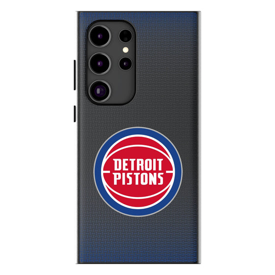 Detroit Pistons Linen MagSafe Compatible Phone Case-0