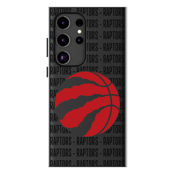 Toronto Raptors Text Backdrop MagSafe Compatible Phone Case-0