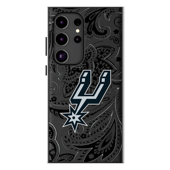 San Antonio Spurs Paisley Magnetic Phone Case-1