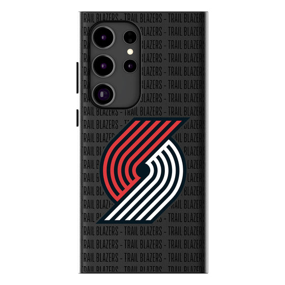 Portland Trail Blazers Text Backdrop MagSafe Compatible Phone Case-0