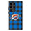 Oklahoma City Thunder Plaid Magnetic Phone Case-1