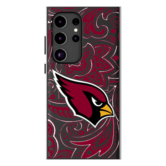 Arizona Cardinals Paisley MagSafe Compatible Phone Case-0