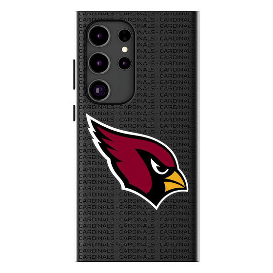 Arizona Cardinals Text Backdrop MagSafe Compatible Phone Case-0