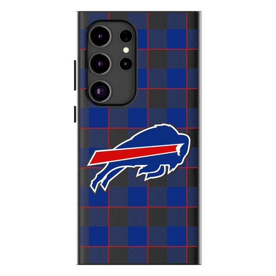 Buffalo Bills Plaid MagSafe Compatible Phone Case-0