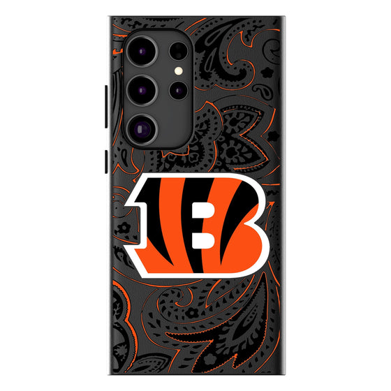 Cincinnati Bengals Paisley MagSafe Compatible Phone Case-0