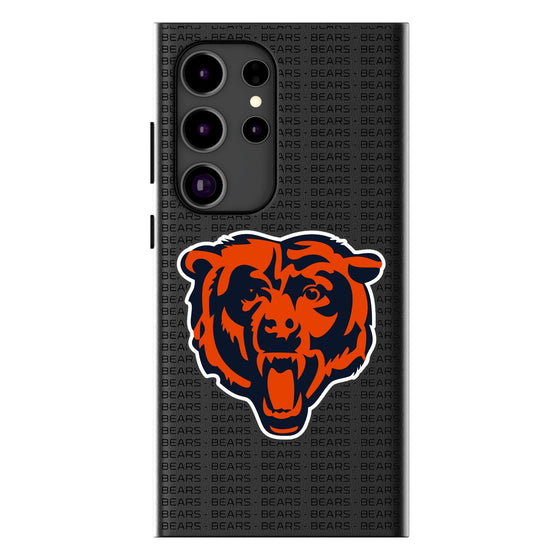 Chicago Bears Text Backdrop MagSafe Compatible Phone Case-0