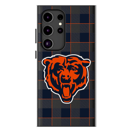 Chicago Bears Plaid MagSafe Compatible Phone Case-0