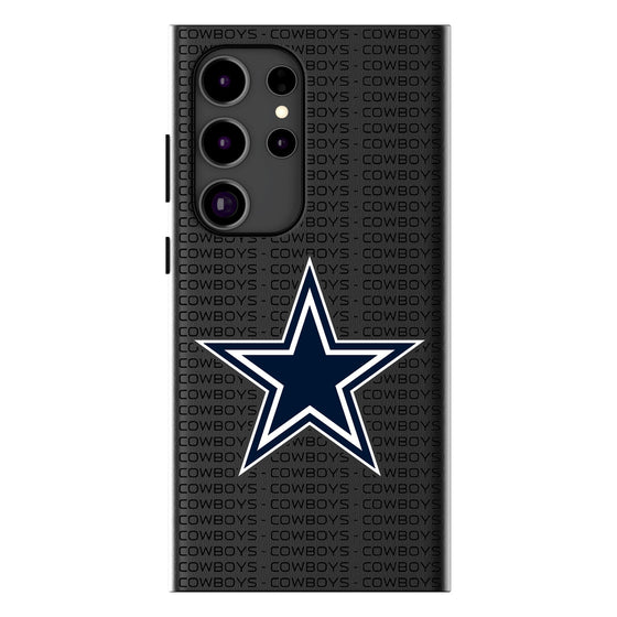 Dallas Cowboys Text Backdrop MagSafe Compatible Phone Case-0