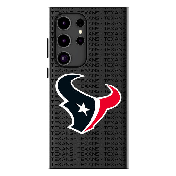 Houston Texans Text Backdrop MagSafe Compatible Phone Case-0