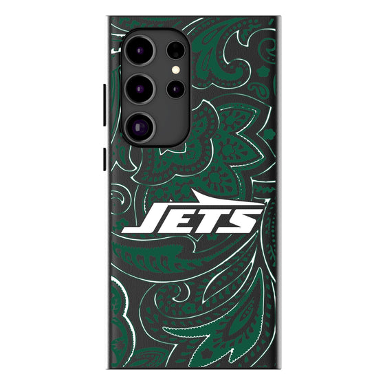 New York Jets Paisley MagSafe Compatible Phone Case-0