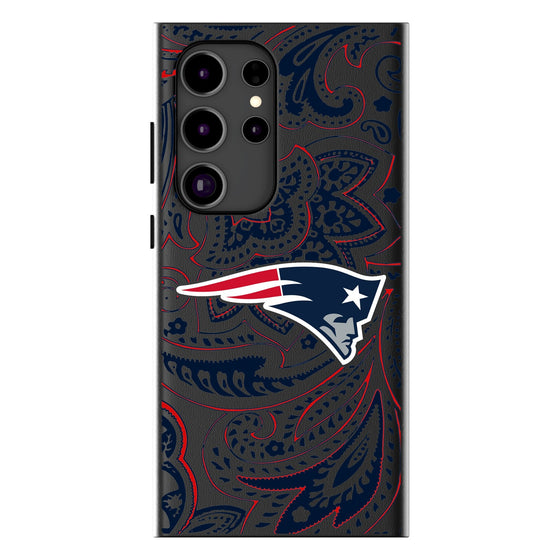 New England Patriots Paisley MagSafe Compatible Phone Case-0