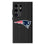 New England Patriots Text Backdrop MagSafe Compatible Phone Case-0