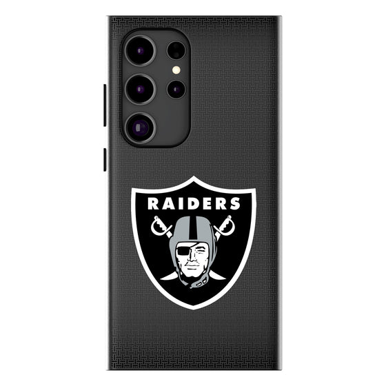 Las Vegas Raiders Linen MagSafe Compatible Phone Case-0