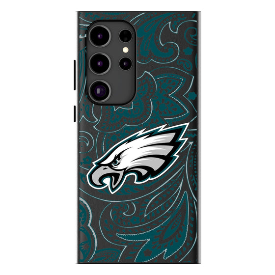 Philadelphia Eagles Paisley MagSafe Compatible Phone Case-0