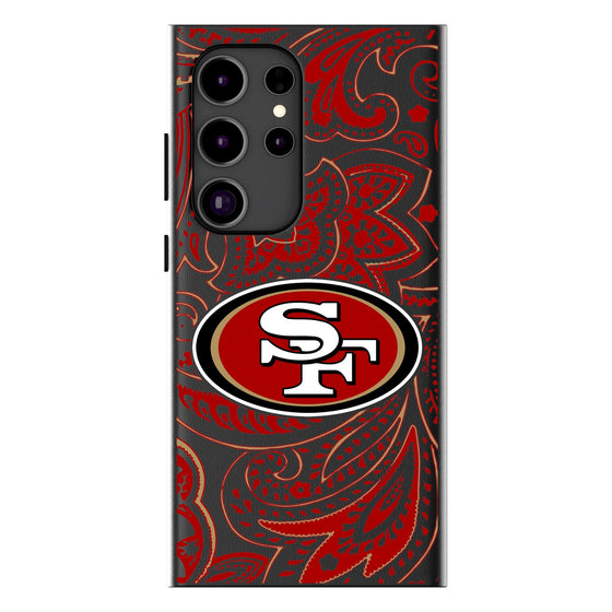 San Francisco 49ers Paisley MagSafe Compatible Phone Case-0