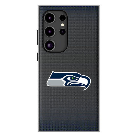 Seattle Seahawks Linen MagSafe Compatible Phone Case-0