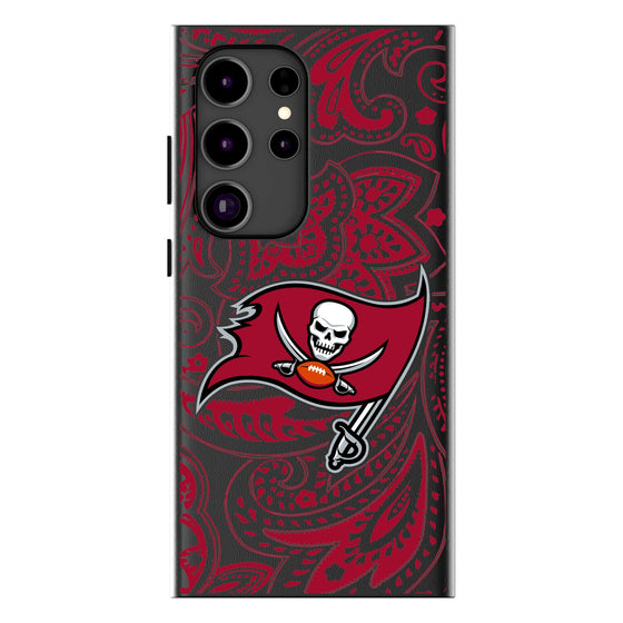 Tampa Bay Buccaneers Paisley MagSafe Compatible Phone Case-0