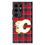 Calgary Flames Plaid MagSafe Compatible Phone Case-0