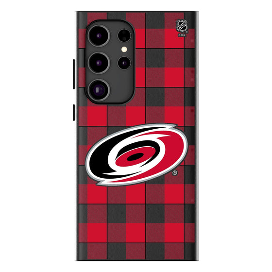 Carolina Hurricanes Plaid MagSafe Compatible Phone Case-0