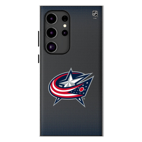 Columbus Blue Jackets Linen MagSafe Compatible Phone Case-0