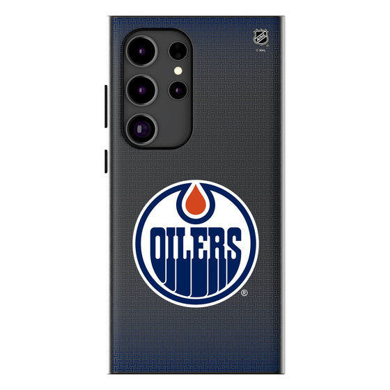 Edmonton Oilers Linen MagSafe Compatible Phone Case-0