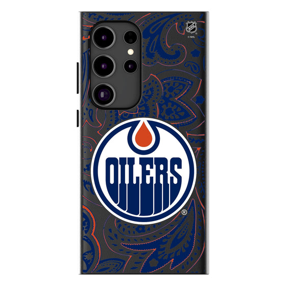 Edmonton Oilers Paisley MagSafe Compatible Phone Case-1