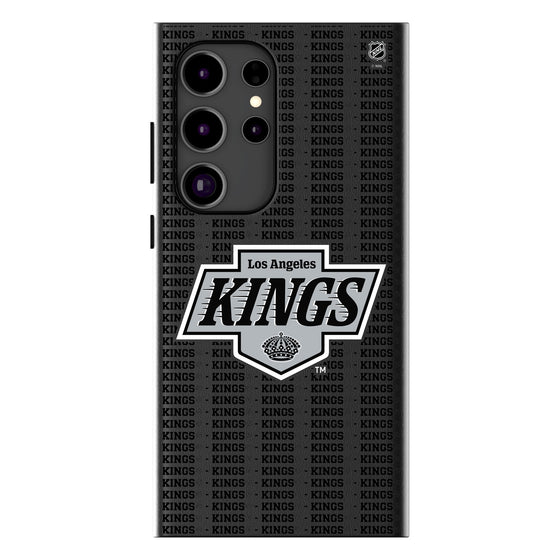 LA Kings Text Backdrop MagSafe Compatible Phone Case-0