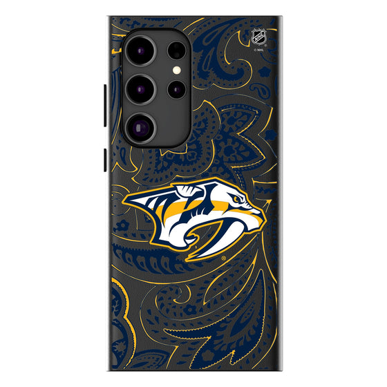 Nashville Predators Paisley MagSafe Compatible Phone Case-1