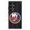 New York Islanders Text Backdrop MagSafe Compatible Phone Case-0