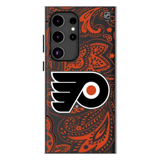 Philadelphia Flyers Paisley MagSafe Compatible Phone Case-1