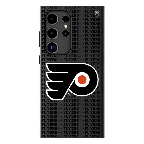 Philadelphia Flyers Text Backdrop MagSafe Compatible Phone Case-0